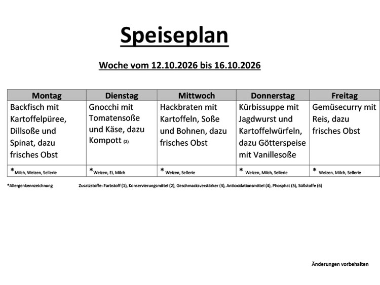 Speiseplan 17 8