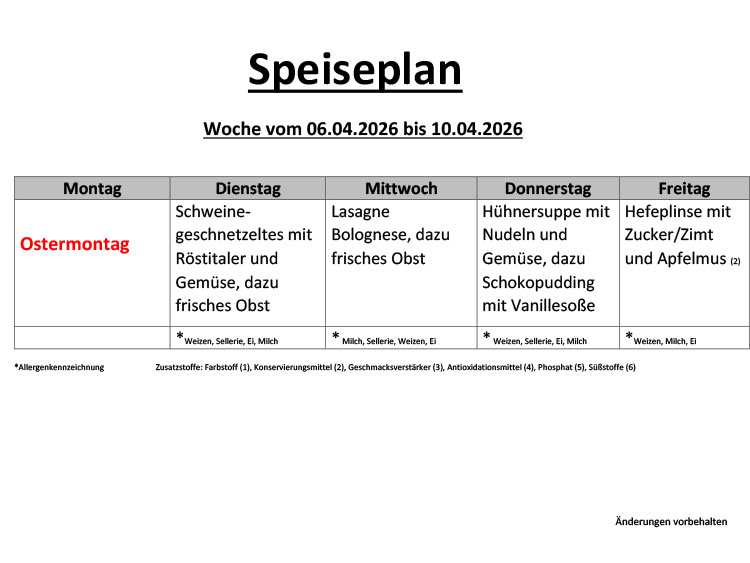 Speiseplan 2 9
