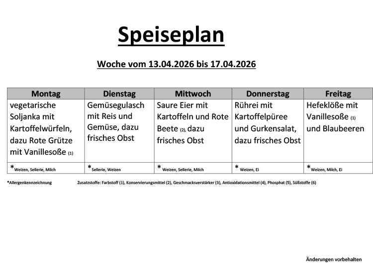 Speiseplan 20 1