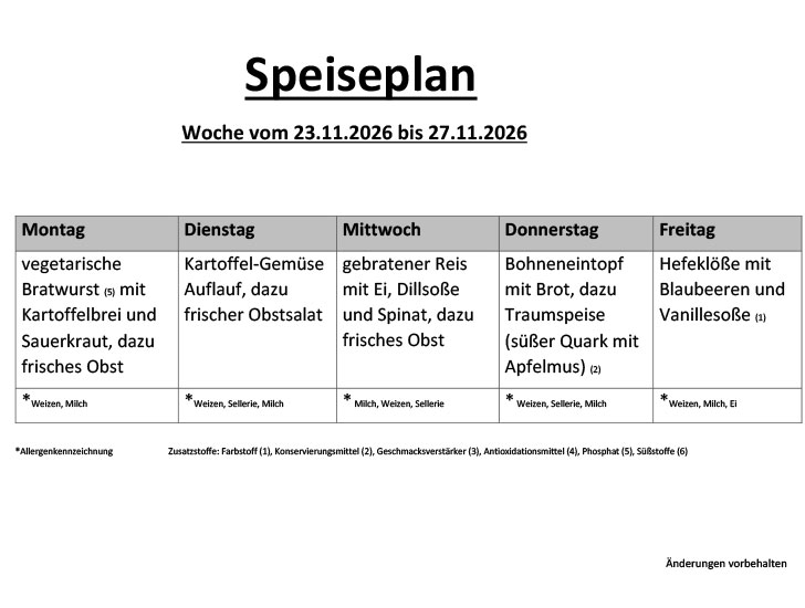 Speiseplan 20 1