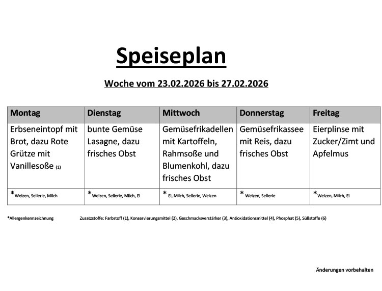 Speiseplan 20 1