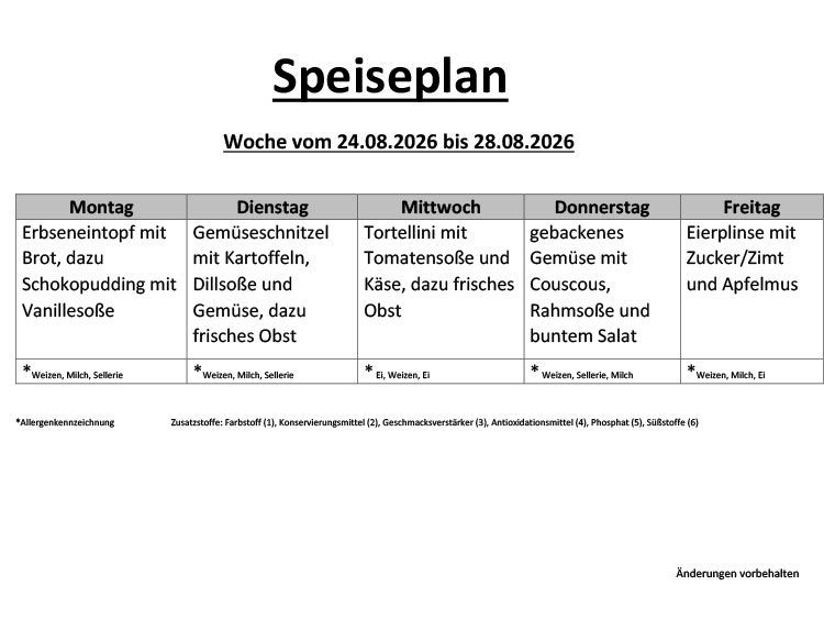 Speiseplan 20 1